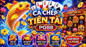 Khám phá cá chép tiền tài PG88 cơ hội nhận thưởng khủng