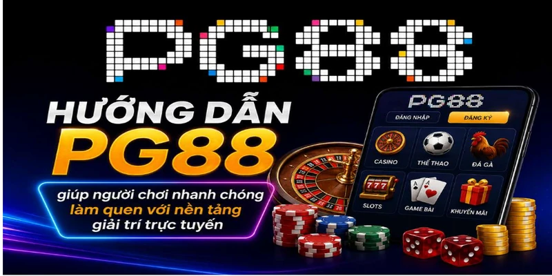 Hướng dẫn PG88 giúp người chơi nhanh chóng làm quen với nền tảng giải trí trực tuyến