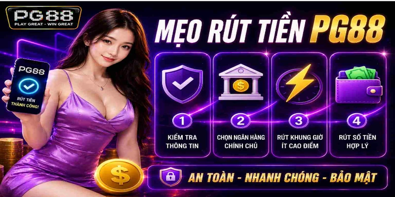 Mẹo rút tiền nhanh chóng cho tân thủ